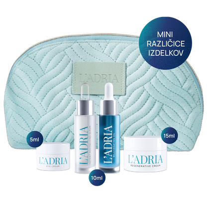 L’ADRIA Travel Essentials za suho kožo